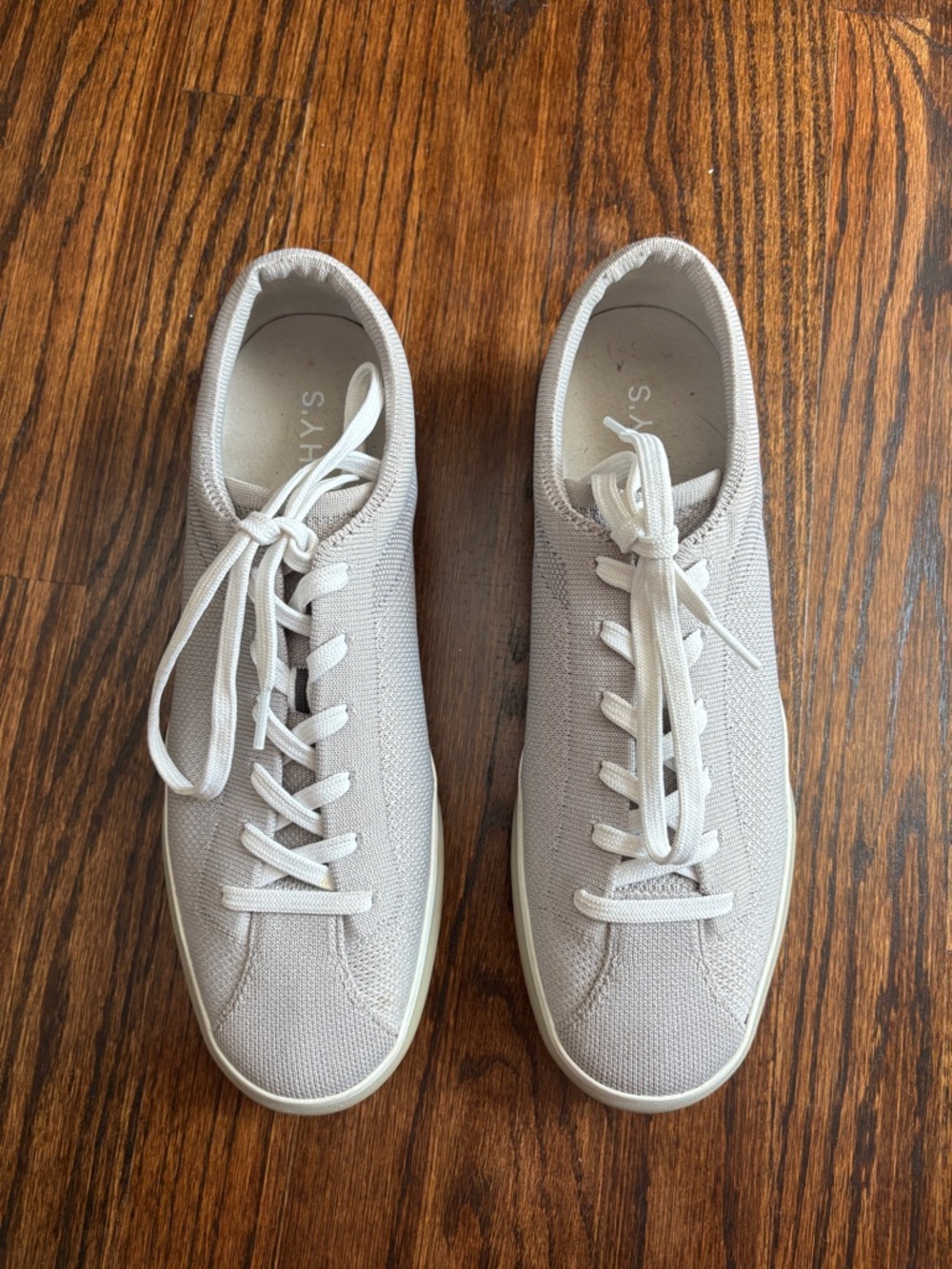 Rothy’s The Lace Up Sneaker in Gray size 11